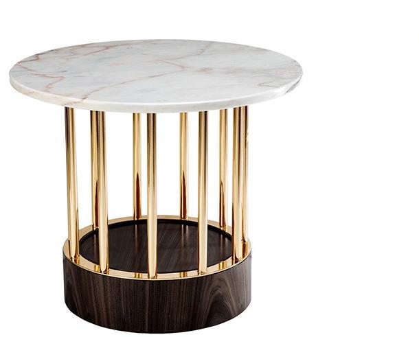 Mambo Unlimited Ideas Высокий мраморный стол sun-id-1442349 - Вид №1