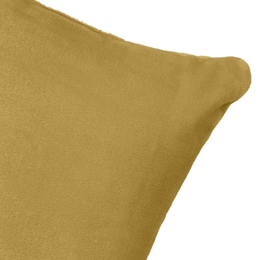 Подушка KREAFORTA Flandria 45x45 см цвет горчица 89434089 STLM-2084046  - Вид №2