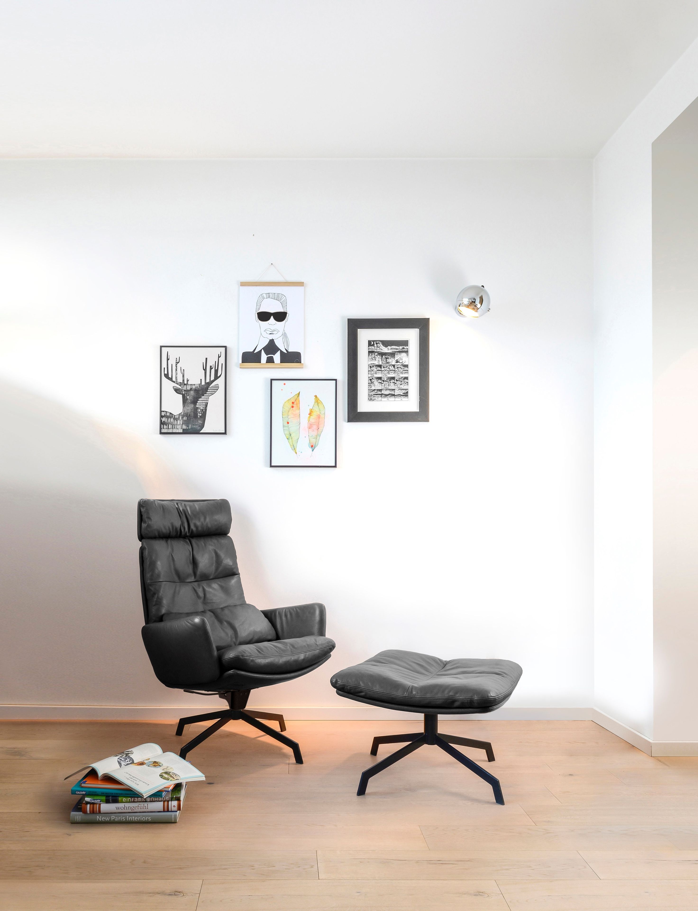 Мягкая поворотная спицевая подставка для ног KFF Arva ARCH-00087984 - Вид №5