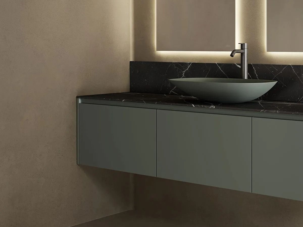 Прямоугольная столешница из твердой поверхности Inbani ARCH-00098957 - Вид №5