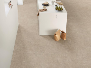 Противоскользящий виниловый пол с эффектом цемента