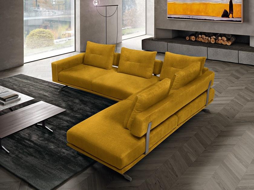 Max Divani Угловой диван в ткани sun-id-1380823 - Вид №4