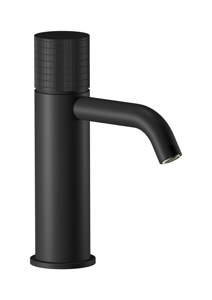 Смеситель для раковины на 1 отверстие в комплекте с донным клапаном WE ARE IB ga200np Matt Black Gatsby