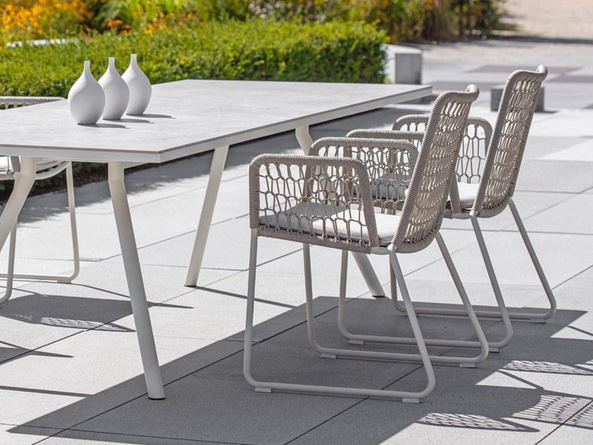 FISCHER MÖBEL Садовое кресло с подлокотниками Wing light 2764 - Вид №3