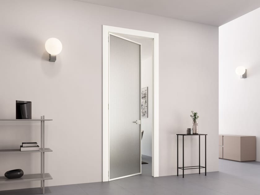 Хрустальная распашная дверь FERREROLEGNO ARCH-00102828