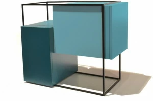 Moca Лаковая прикроватная тумбочка