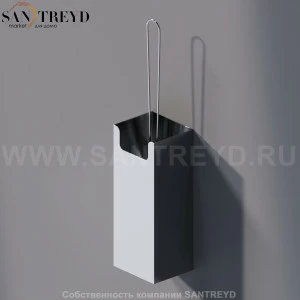 Agape MACH Туалетный ёрш настенный хромированный AMAC0665A