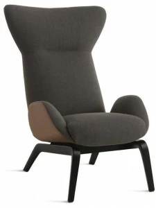 Casamania & Horm Кресло из ткани или кожи с высокой спинкой