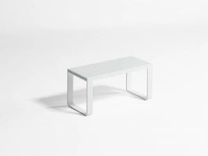GANDIABLASCO Садовая скамейка из алюминия Flat