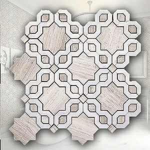 МОЗАИКА ИЗ МРАМОРА FIO-5 SKALINI FIORE