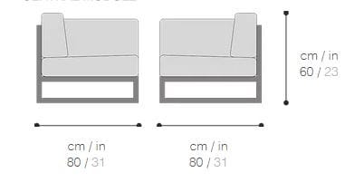 Ткань сад диван Sachi Шипы ARCH-00039548 - Вид №6