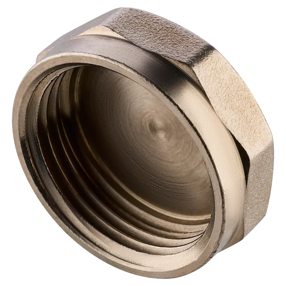 Заглушка MONLID 3/4" ВР мм никелированная латунь STLM-2141099 - Вид №1