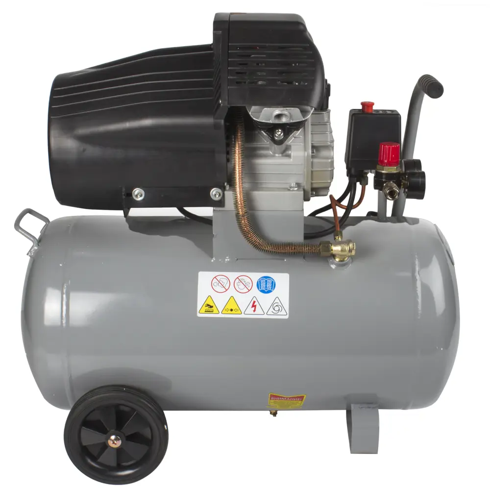 Компрессор масляный Интерскол 50 л 356 л/мин. 2 кВт STLM-2011511 - Вид №1