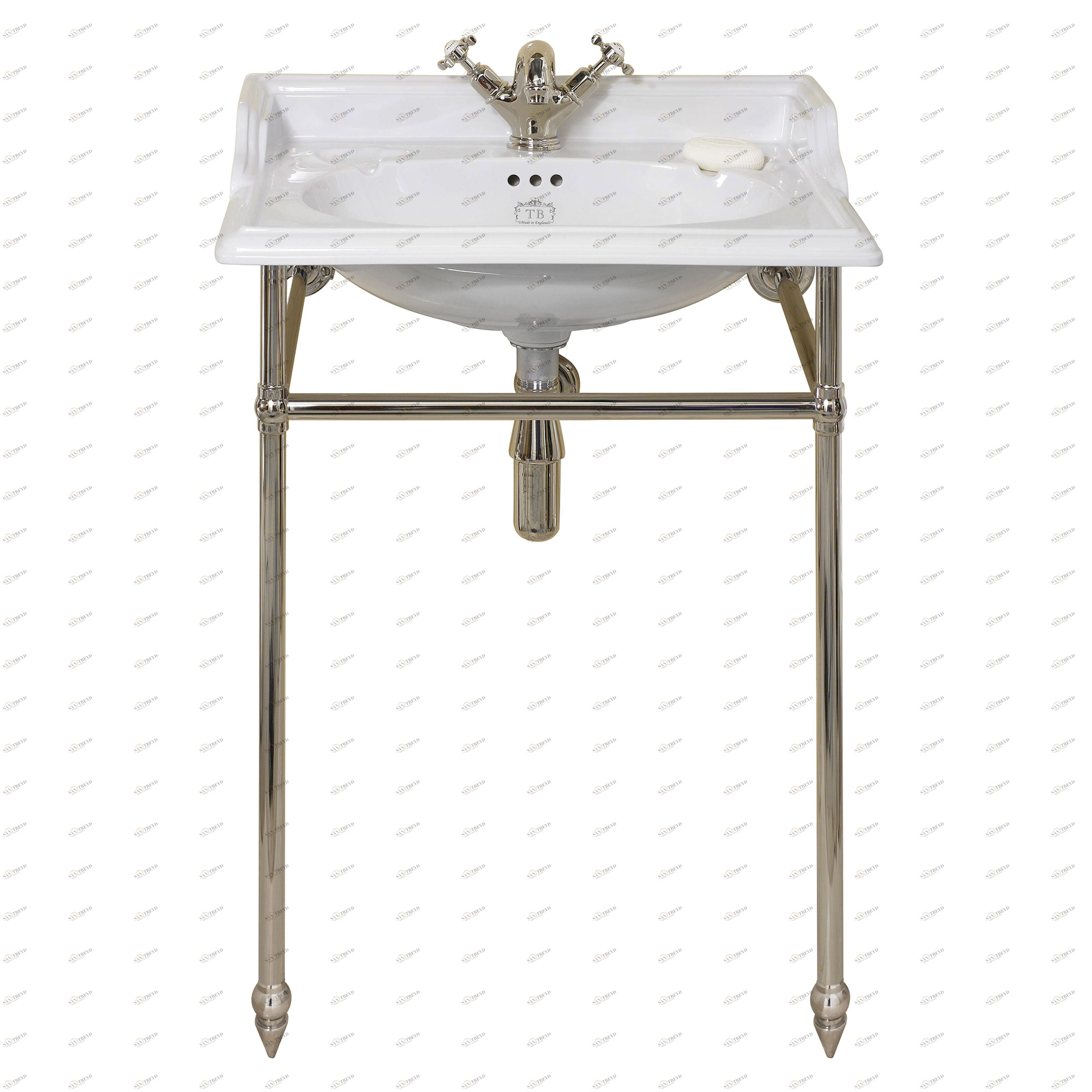 Cs-li-052 Напольная раковина стоящая овальная Traditional Bathrooms Liverpool