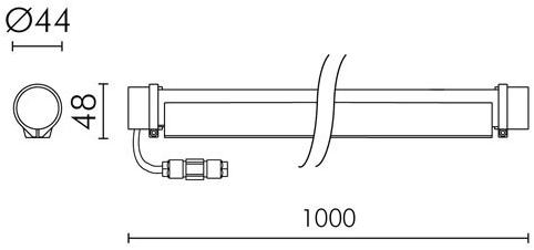 SIMES Регулируемый светодиодный уличный настенный светильник Tubo led sun-id-1349973 - Вид №7