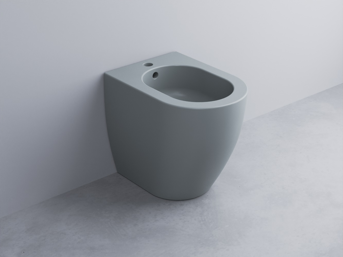 SMBIDR-BR Биде напольное с одним отверстием под смеситель Mini 48 cielo Smile Ceramica Cielo