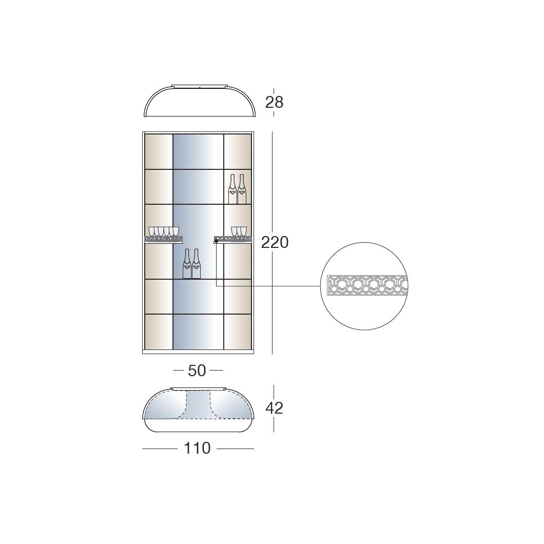 Витрина / Hennesy Longhi sun-id-373732 - Вид №3