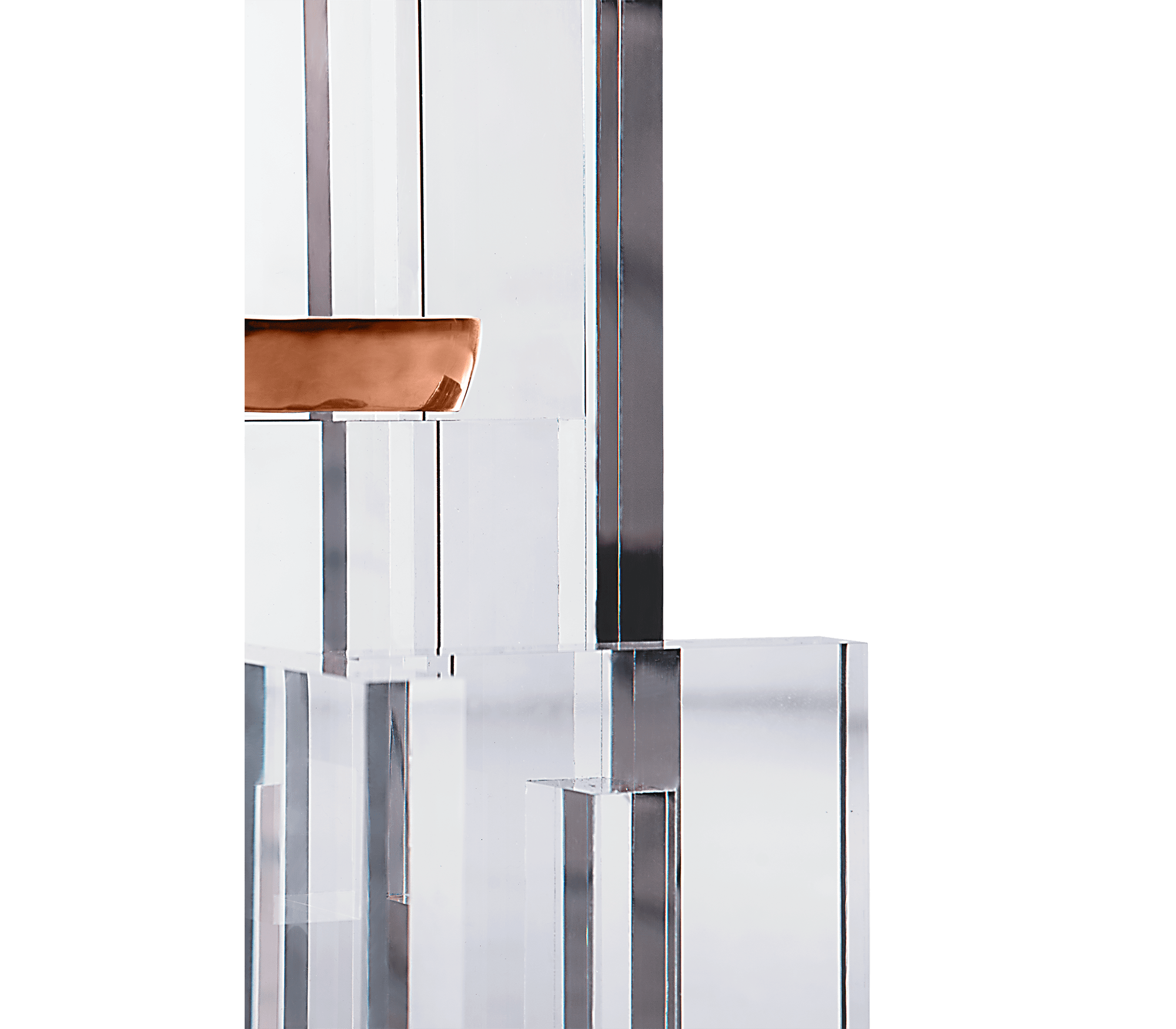 0-291 Медный приставной столик Monet Boca Do Lobo  - Вид №6