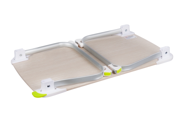 NT1 laptop table wood/white(520x292 mm, mdf, al) STM Santreyd  - Вид №6