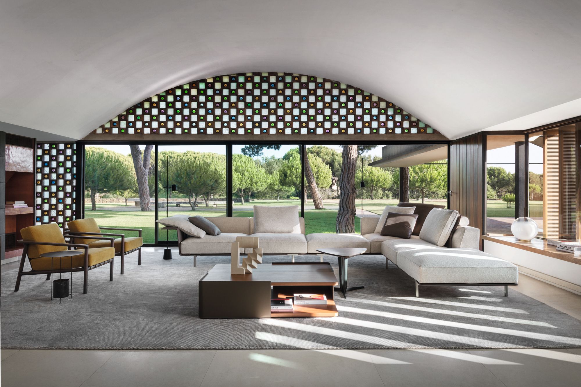 Угловой диван из ткани Molteni & C GREGOR ARCH-00140641 - Вид №5