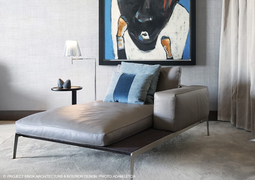 Съемный кожаный Dormeuse Flexform Lifesteel ARCH-00049731 - Вид №3