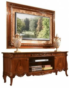 Barnini Oseo Деревянная тумба под ТВ с распашными дверцами с ящиками Prestige 446