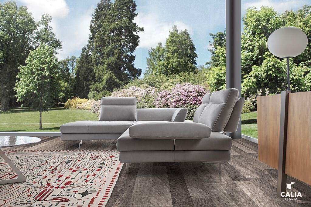 Кожаный угловой диван Calia Italia премиум ARCH-00151139 - Вид №7