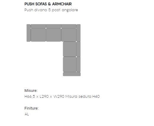 Модульный садовый диван MY YOUR Push ARCH-00104292 - Вид №10