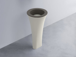 AMLA45-FN+AMPILT-PM+AMCOLT-TL Раковина Amedeo Tondo отдельностоящая cielo Enjoy + Amedeo