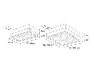 Потолочный светильник из латуни