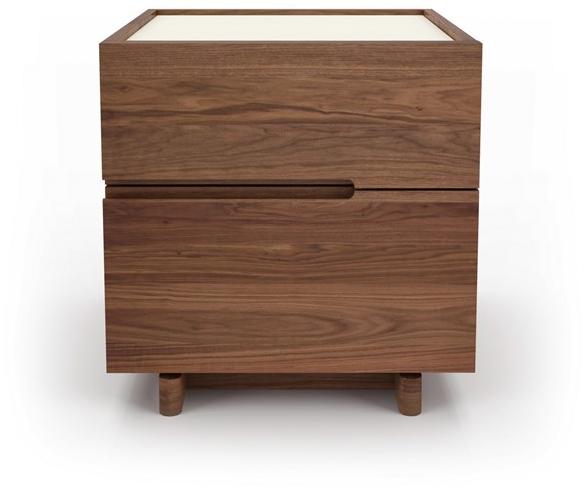 Huppé Прямоугольная тумбочка из орехового дерева с ящиками Nelson 8344l/r-8343l/r HUPPE - Вид №2