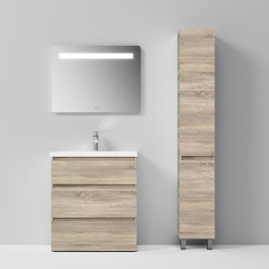 M91CSR0306OF шкаф-колонна напольный правый 30 см светлый дуб AM.PM Gem S