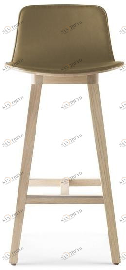 Высокий кожаный табурет Kuskoa Santreyd sun-id-1408901