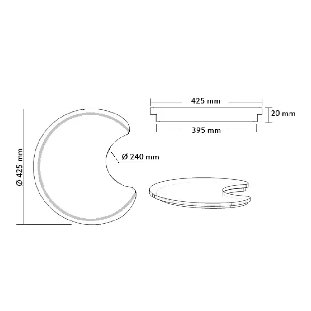 Разделочные доски SSA-D425 SEAMAN  - Вид №1
