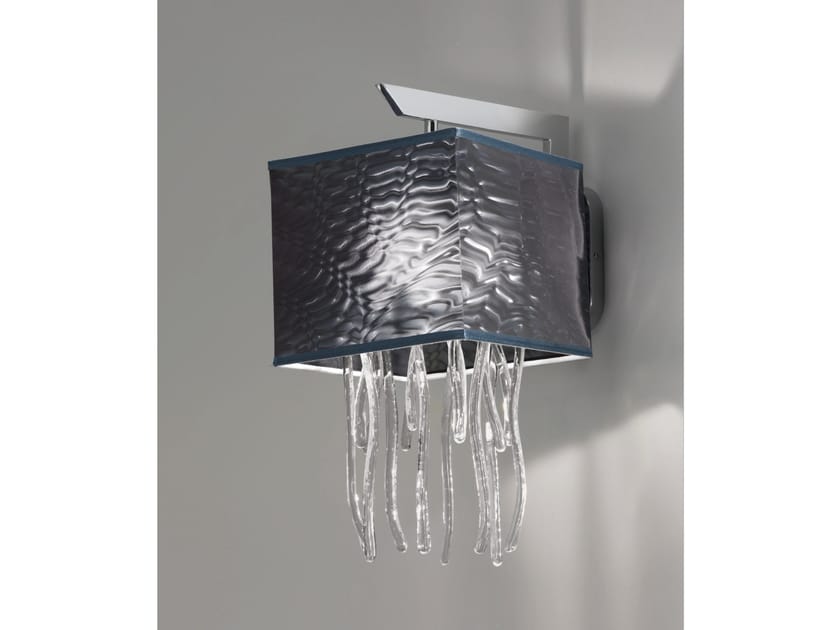 Светодиодный настенный светильник из стекла и пластика Cremasco Illuminazione световые работы ARCH-00013817