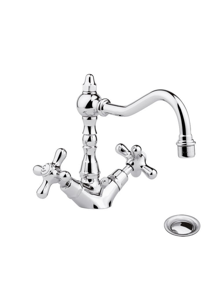 0705/1/C Bellosta Rubinetterie БЛОК УМЫВАЛЬНИКА С ОДНЫМ ОТВЕРСТИЕМ Charlotte