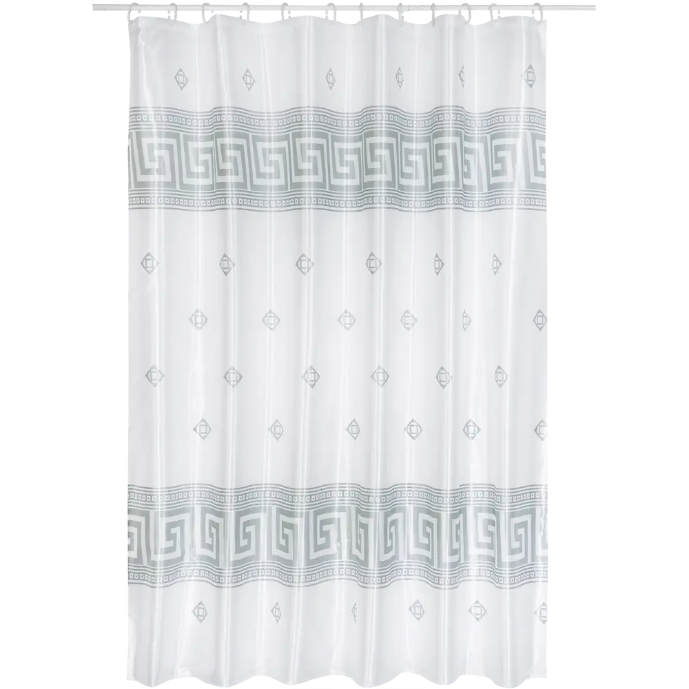 Штора для ванной комнаты 180х180 см цвет белый Santreyd silk STLM-2014079 - Вид №1