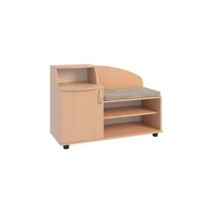 92002884 Подставка для обуви Mebelson 100x69x40 см 6 полок ЛДСП цвет дуб STLM-1410436
