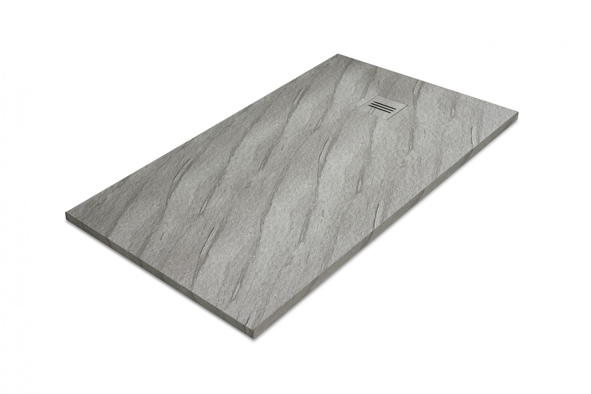 MCBATH Mirage 160x80 Травертин прямоугольный серый sun-id-1959814
