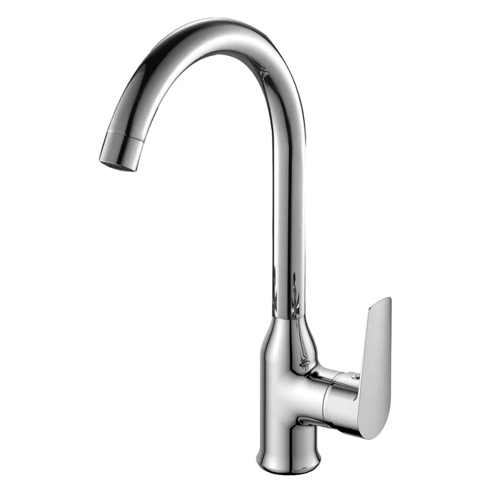 Смеситель для кухни Rossinka LRS35-24 34 см цвет хром 83028776 STLM-2152485 ROSSINKA SILVERMIX 