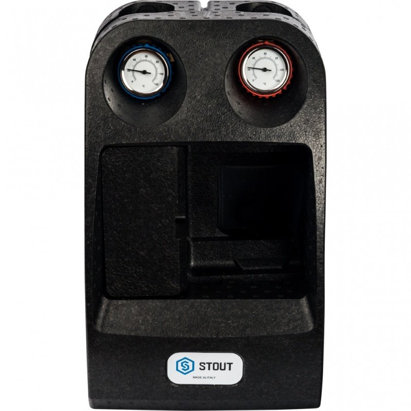 Насосная группа STOUT со смесительным контуром 1" без насоса в теплоизоляции SDG0003002501 - Вид №2