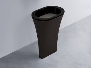 AMLA65-N+AMPILO-FN+AMCOLO-LV Раковина Amedeo Ovale отдельностоящая cielo Enjoy + Amedeo