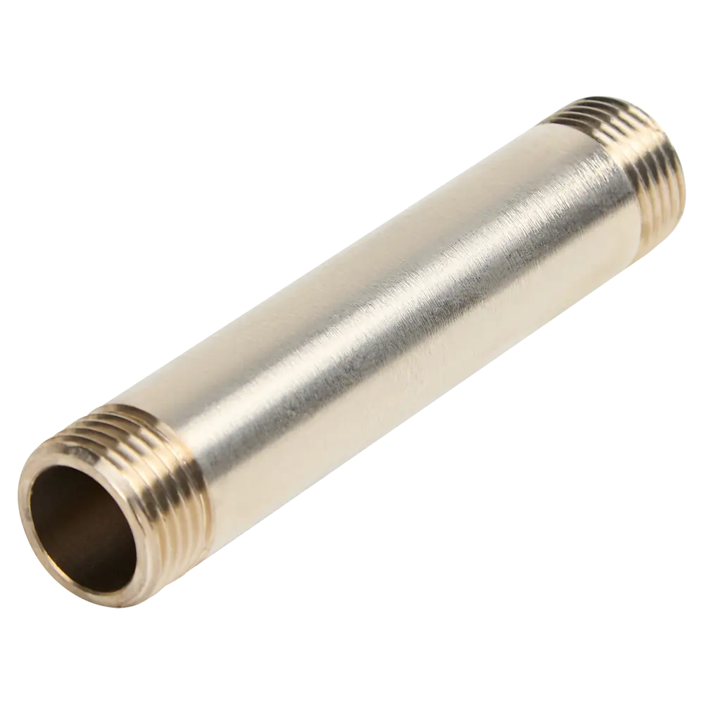 Бочонок MONLID 1/2" НР 100 мм никелированная латунь STLM-2127469 - Вид №1