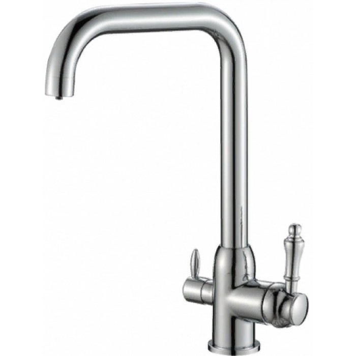 Steel Hammer SH 725 CR хром Смеситель для кухни Zorg 358 x 246  - Вид №1