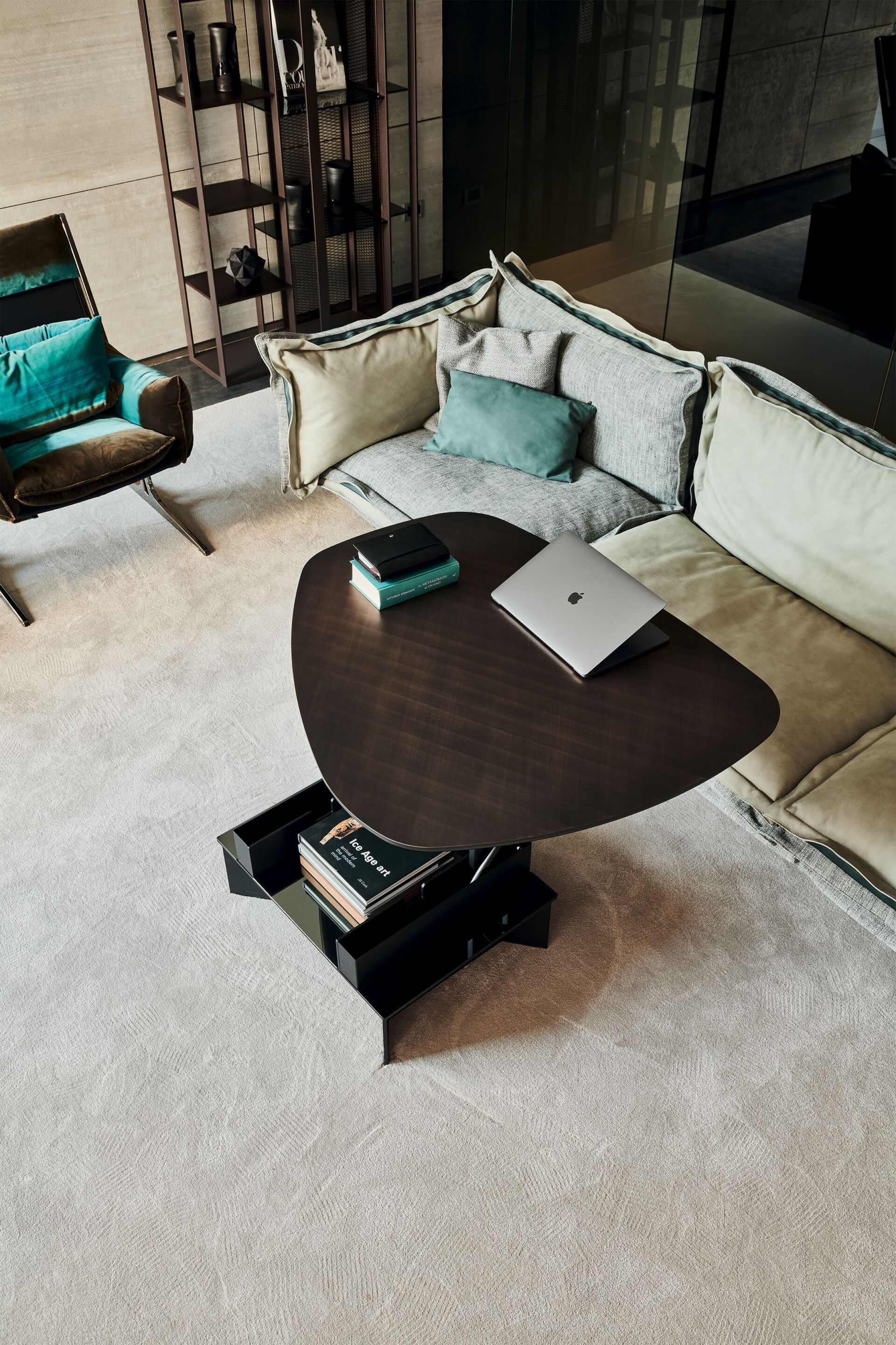 Деревянный журнальный столик с регулируемой высотой Cattelan italia ORLANDO ARCH-00014064 - Вид №4