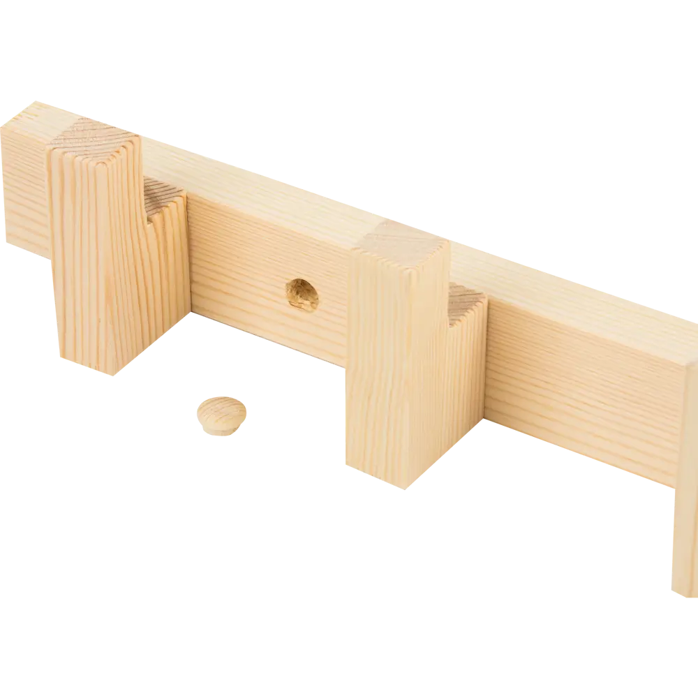 Планка 7 крючков цвет кедр ДОКТОР БАНЯ STLM-2113394 - Вид №1