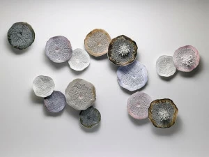 Fos Ceramiche Настенный декоративный предмет из керамики Porifera