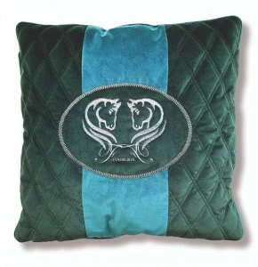 Former In Italia Квадратная подушка из бархата