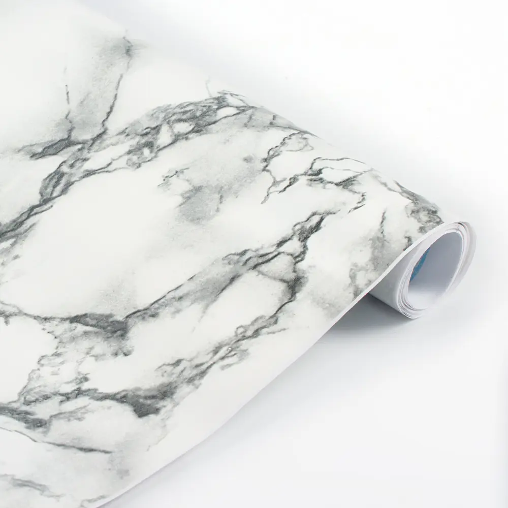 89346773 Пленка самоклеящаяся Мрамор 0.45x8 м цвет черно-белый STLM-0813159 INSPIRE  - Вид №1