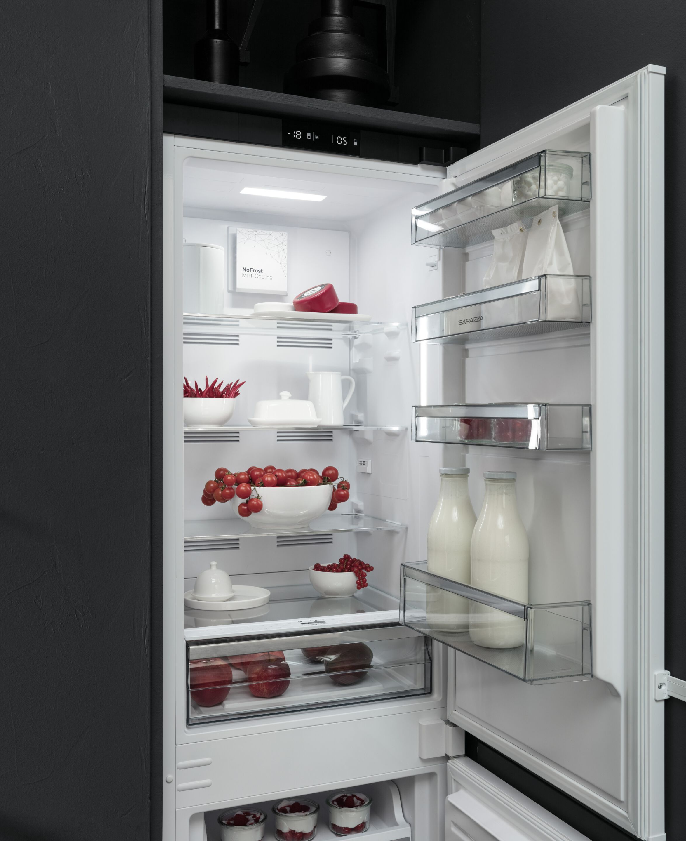 Комбинированный встраиваемый холодильник no frost Barazza Aura ARCH-00076020 - Вид №2
